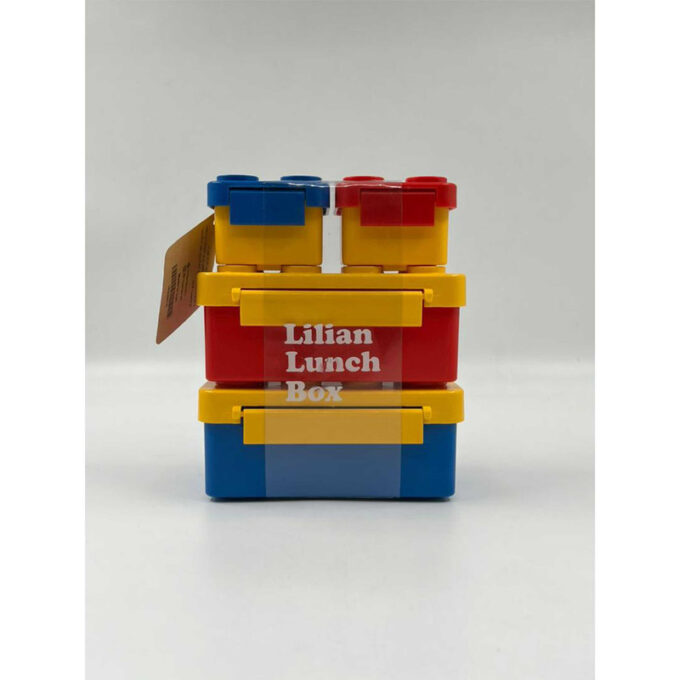 ظرف غذای کودک ليليان مدل 4 تکه پازل