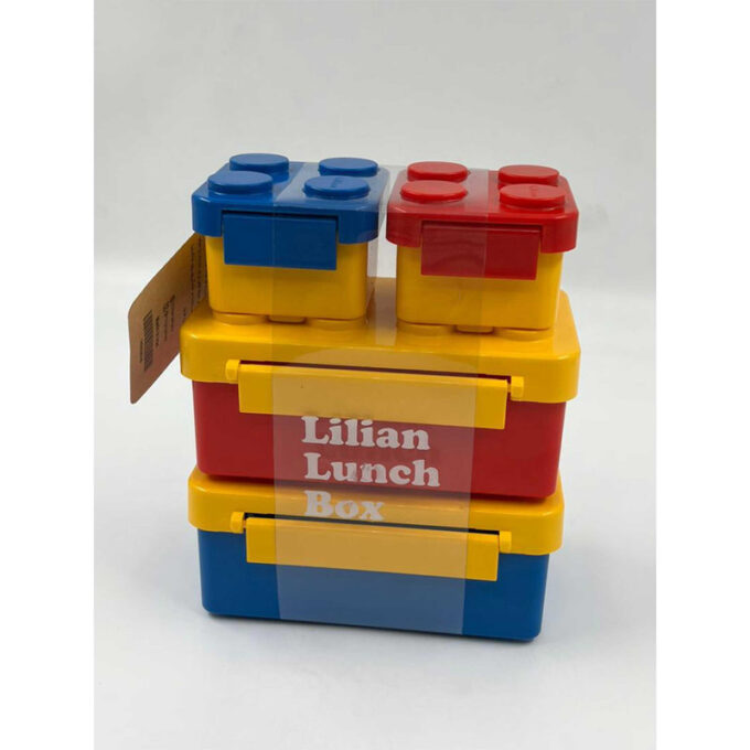 ظرف غذای کودک ليليان مدل 4 تکه پازل